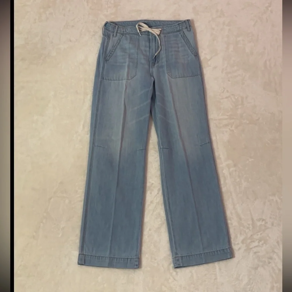 NWOT Vici Westley Drawstring Wide Leg Jeans - Picture 2 of 16